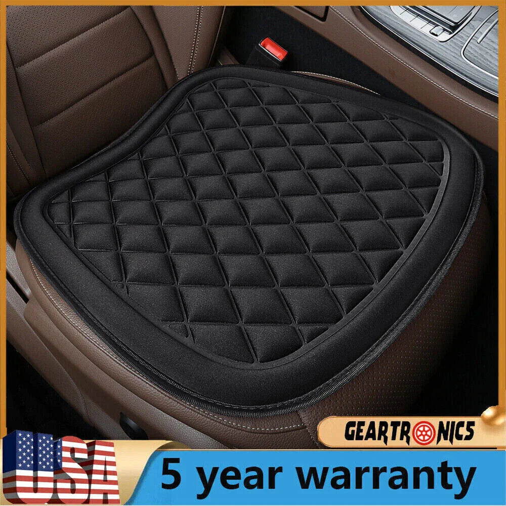 Car Seat Cushion Breathable Seat Pad Mat Cover Memory Foam Non Slip Bottom USA