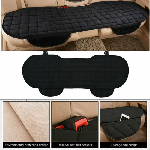 Car Universal Rear Back Row Car Seat Cover Protector Mat Auto Chair Cushion Pad